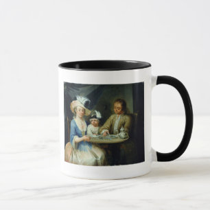 Familien-Porträt, c.1760 Tasse