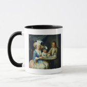 Familien-Porträt, c.1760 Tasse (Links)