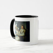 Familien-Porträt, c.1760 Tasse (Vorderseite Links)