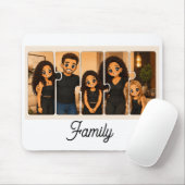 Familien-Puzzle-Mauspad Mousepad (Mit Mouse)