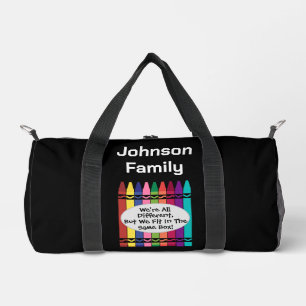 Familien-Reise-Sporttasche mit individuellem Desig Duffle Bag