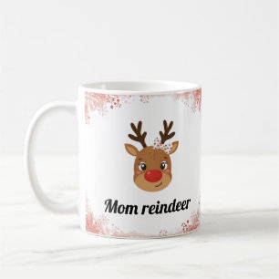 Familien-Rentier-Passtassen Kaffeetasse