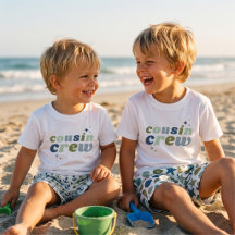 Familien-Retro-Vetter-Crew für Kinder