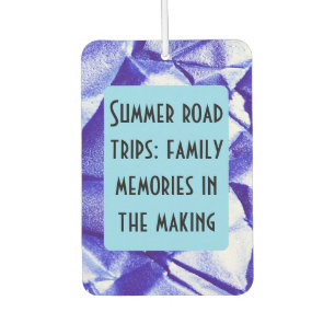 Familien-Roadtrip-Individualzitat Autolufterfrischer