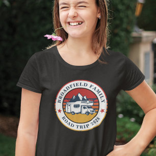 Familien-RV-Straßen-Trip-Wiedersehen passendes Toc T-Shirt