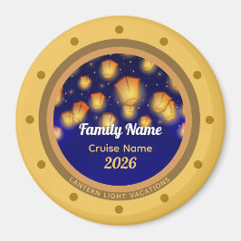 Familien-Schwimmlaternen-Kreuzfahrt-Urlaub Magnet