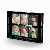 Familien-Segen | 6 Foto-Collagen-Foto-Block Fotoblock (Rechts)