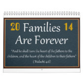 Familien sind für immer Kalender (Titelbild)