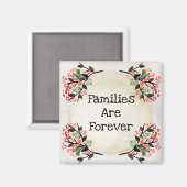 Familien sind für immer LDS Magnet (Vorderseite/Rückseite)