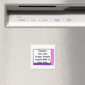 Familien sind wie Fudge Magnet (In Situ (Geschirrspüler))