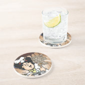 Familien sind wie Fudge Sandstein Untersetzer (Seite)