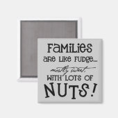 Familien sind wie Unfug Magnet (Vorderseite/Rückseite)