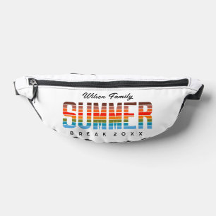 Familien-Sommerferien-Treffen Sonnenuntergang Ozea Bauchtasche