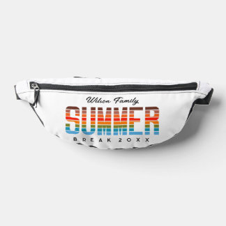 Familien-Sommerferien-Treffen Sonnenuntergang Ozea Bauchtasche
