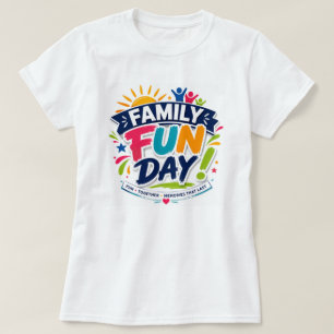 Familien-Spaß-Tag Grafik Trend Frauen T-Shirt