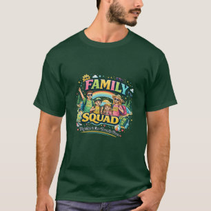 Familien-Squad – Matching Family Team Design T-Shirt