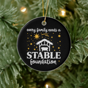 Familien Stabile Stiftung Christlicher Jesus Weihn Keramik Ornament
