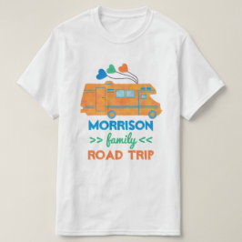 Familien-Straßen-Reise-Ferien-Camper RV | T-Shirt