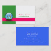 Familien-Therapeut-Visitenkarten Visitenkarte (Vorne/Hinten)