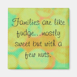 Familien und Fuchs Magnet