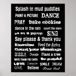 Familien-Wandbehang Poster