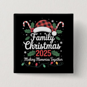 Familien-Weihnachten 2025 Crew-Gruppe passende Fam Button