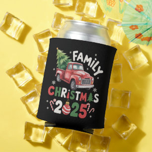Familien-Weihnachten 2025 Crew-Gruppe passende Fam Dosenkühler