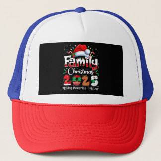 Familien-Weihnachten 2025 passendes Outfit-Squad S Truckerkappe
