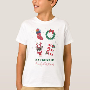 Familien-Weihnachts-Matching Modern T-Shirt