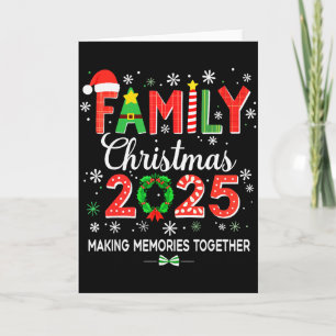 Familien-Weihnachts-Outfit 2025 passend Xmas Squad Karte