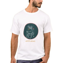Familien-Weihnachts-Shirt: Winterwünsche