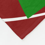 Familien-Weihnachtsbaum-Andenken-Gewohnheits-Foto Fleecedecke (Ecke)