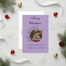 Familien-Weihnachtsfoto-Karte