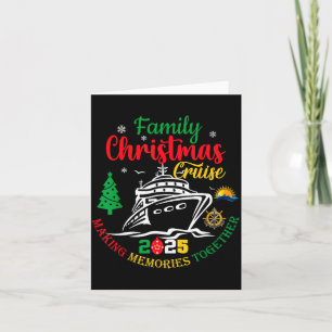 Familien-Weihnachtskreuzfahrt 2025 Erinnerungen Sc Karte