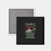 Familien-Weihnachtskreuzfahrt 2025 Magnet (Vorderseite/Rückseite)