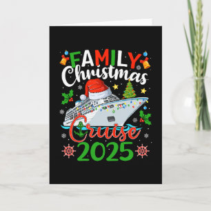 Familien-Weihnachtskreuzfahrt 2025 passende Famili Karte