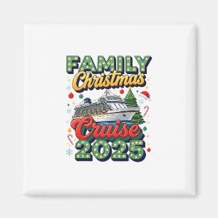 Familien-Weihnachtskreuzfahrt 2025 Passende Famili Magnet