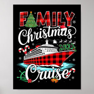 Familien-Weihnachtskreuzfahrt 2025 passende Famili Poster