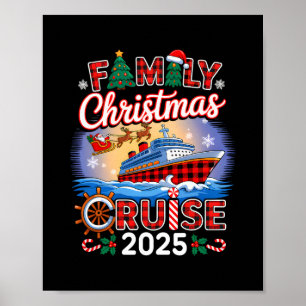Familien-Weihnachtskreuzfahrt 2025 passende Famili Poster
