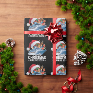 Familien-Weihnachtskreuzfahrt 2025 passende Weihna Geschenkpapier