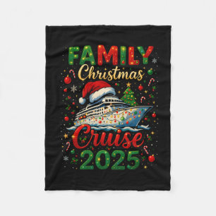 Familien-Weihnachtskreuzfahrt 2025 Squad Xmas Lust Fleecedecke