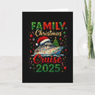 Familien-Weihnachtskreuzfahrt 2025 Squad Xmas Lust Karte