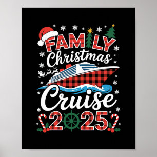 Familien-Weihnachtskreuzfahrt 2025 Urlaub Ferien F Poster