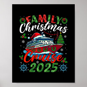 Familien-Weihnachtskreuzfahrt 2025 Xmas passende M Poster