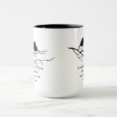 Familien wie Äste auf einem Sprichwort Tasse (Zentrum)