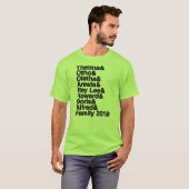 Familien-Wiedersehen 2018 T-Shirt (Vorne ganz)