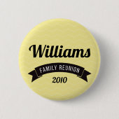 Familien-Wiedersehen-Ansammlungs-Liebegewohnheit Button (Vorderseite)