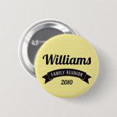 Familien-Wiedersehen-Ansammlungs-Liebegewohnheit Button (Vorne & Hinten)