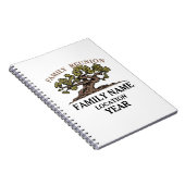 Familien-Wiedersehen-Baum-Notizbuch Notizblock (Rechte Seite)