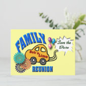 Familien-Wiedersehen Einladung (Stehend Vorderseite)